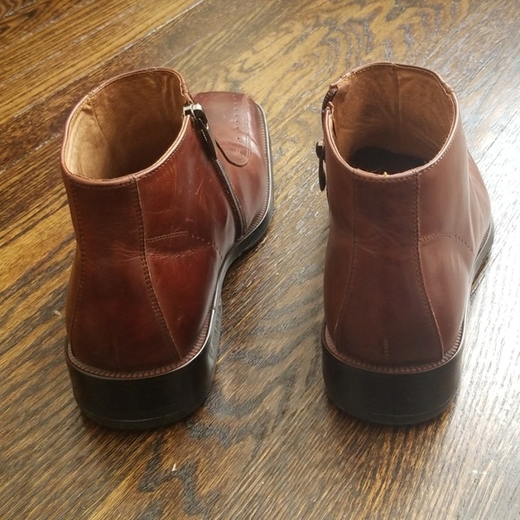 Men's Stacy Adams Brown Chukka Boots - Size 8.5 - Picture 4 of 7